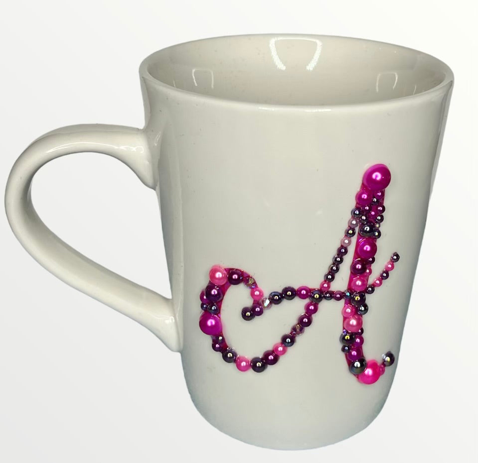 Bling Initial Mug - Payhip