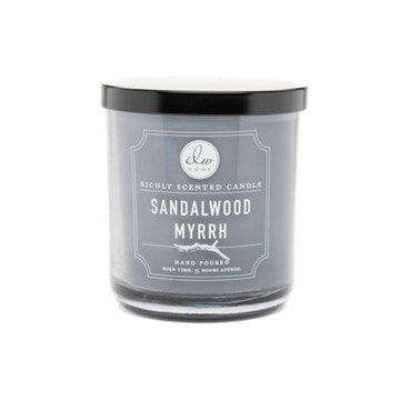 DW Home Sandalwood Myrrh Scented Candle