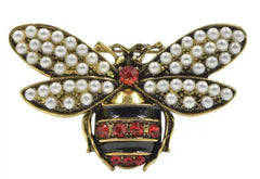 Luxury Edition:  Lenox Bumble Bee Blinged Champagne Flutes (2)