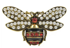 Bumble Bee Blinged Stemless Champagne Flutes (2)