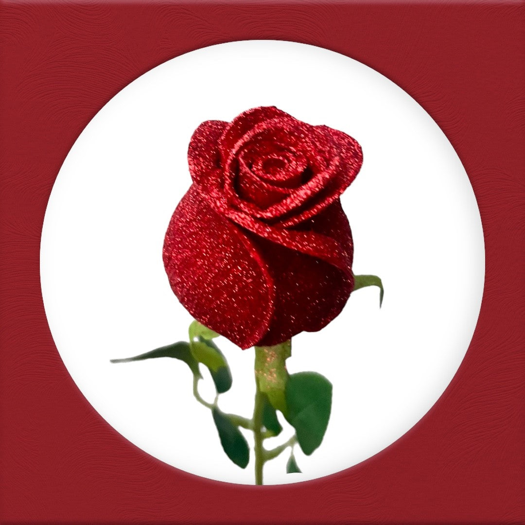 Glitter Roses (Single Rose)