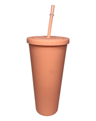 Single Double Wall Matte Tumbler (24oz)