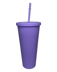 Single Double Wall Matte Tumbler (24oz)