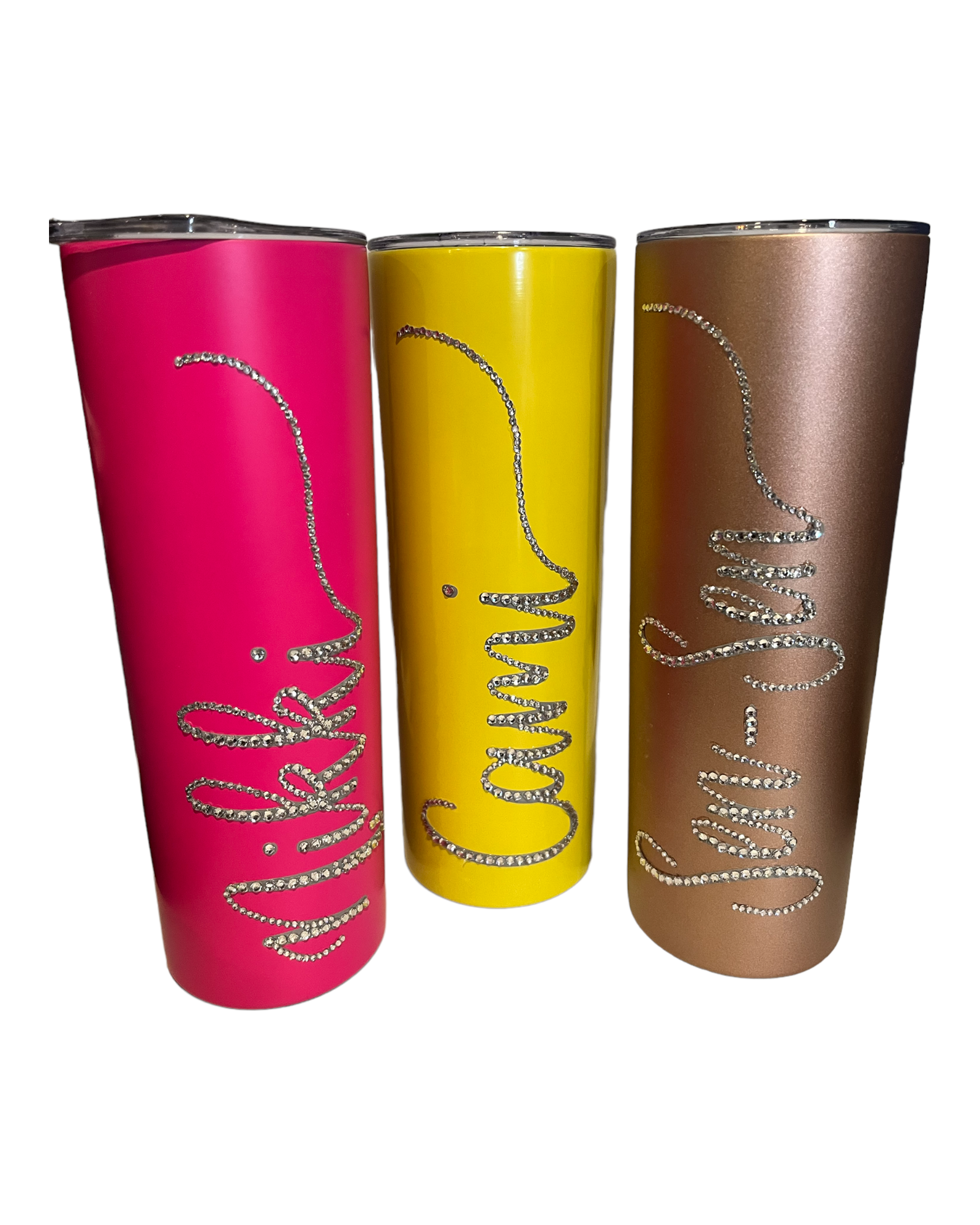 Personalized Tumbler W/ Rhinestones (20oz)