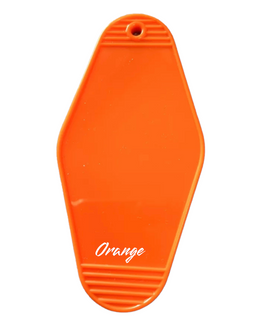 Single Zodiac Motel Keychain