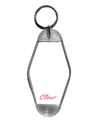 Pearl Bling Motel Keychain