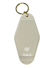 Single Zodiac Motel Keychain