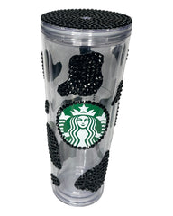 Clear Cow Bling Tumbler (24oz)