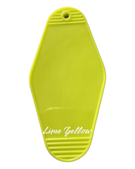 Single Zodiac Motel Keychain