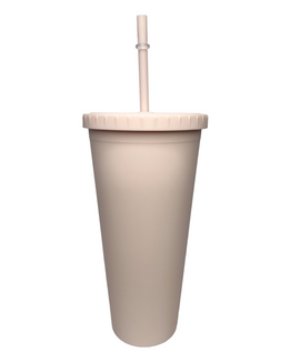 Single Double Wall Matte Tumbler (24oz)