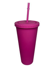 Single Double Wall Matte Tumbler (24oz)