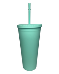 Single Double Wall Matte Tumbler (24oz)