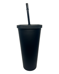 Single Double Wall Matte Tumbler (24oz)