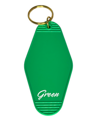 Single Zodiac Motel Keychain