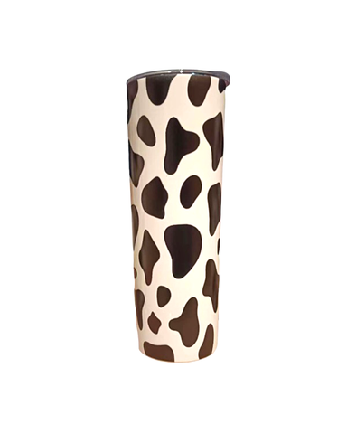 Cow Print Double Wall Sublimation Tumbler (20oz)
