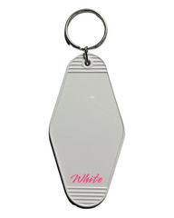 Single Motel Keychain