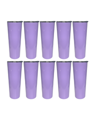 10-Pack Lavender Double Wall Skinny Tumbler (20oz)