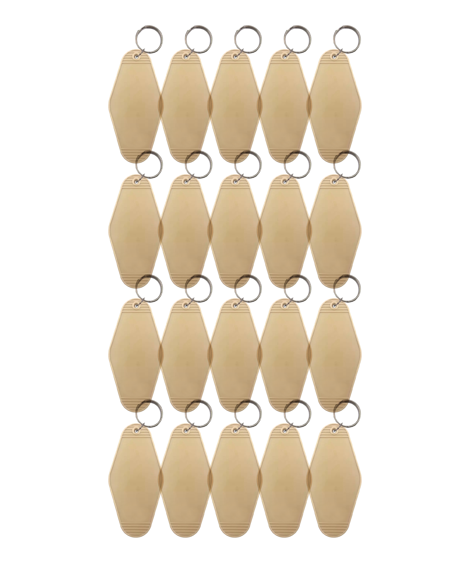 20-Pack Nude Motel Keychain
