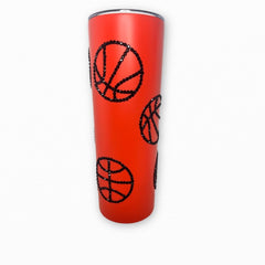 Basketball Mom Tumbler W/Rhinestones (20oz)