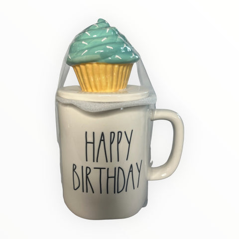 Rae Dunn Happy Birthday Mug