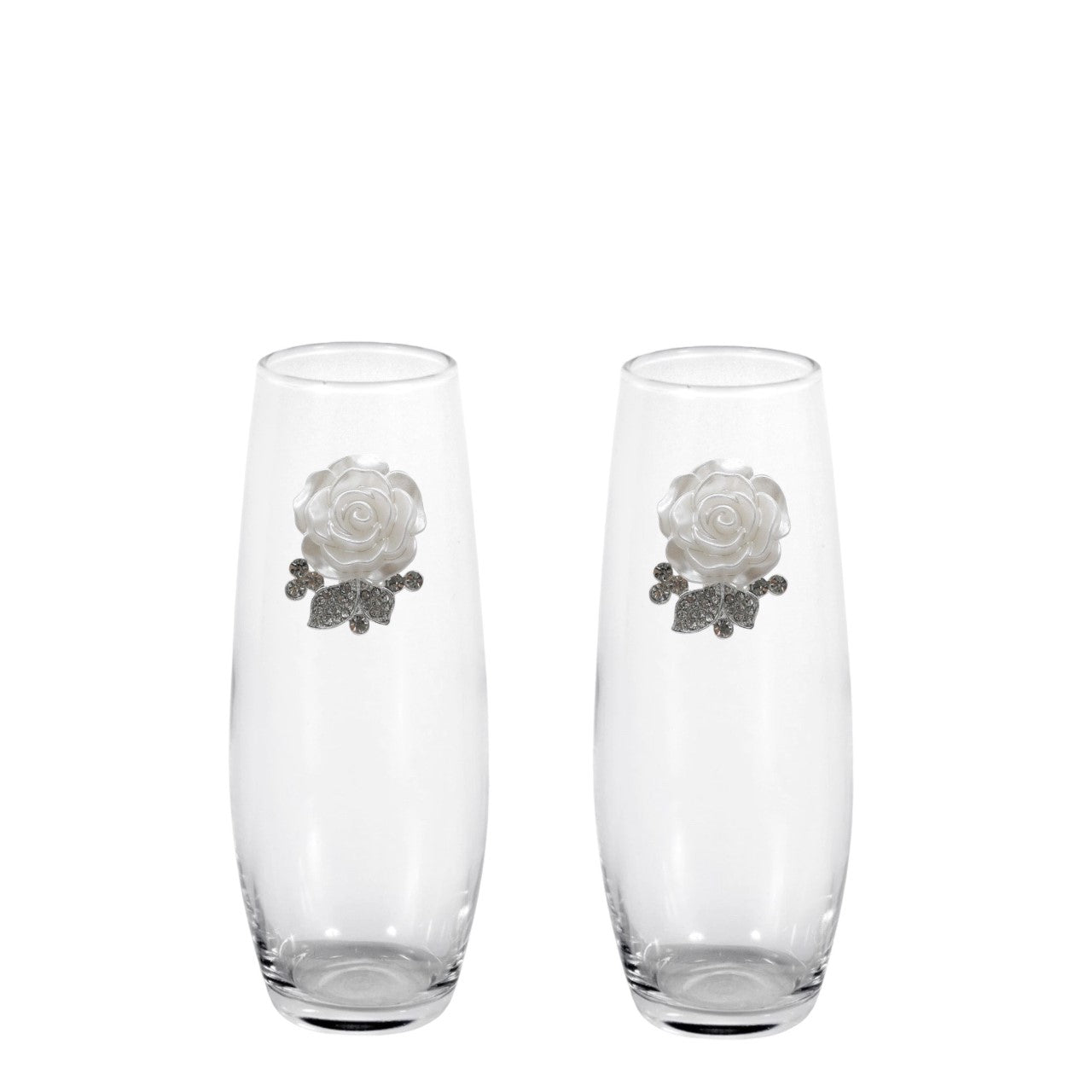 Stemless Champagne Flutes Personalized with Script Name – Aloha Sunshine  Designs